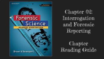Preview of Distance Learning: Brown & Davenport Forensic Science Reading Guide - Chapter 02