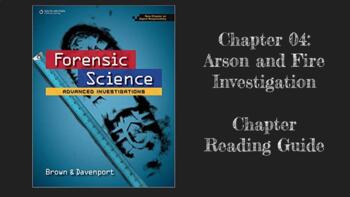 Preview of Distance Learning: Brown & Davenport Forensic Science Reading Guide - Chapter 04