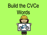Distance Learning Build the CVCe Words (Google Slides)