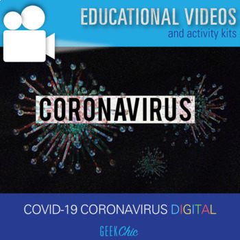 Preview of Distance Learning COVID-19 Coronavirus DIGITAL VIDEO LESSON
