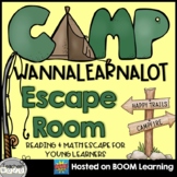 Distance Learning: Camping Digital Escape Room for Reading