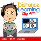 Distance Learning Clip Art