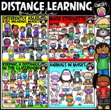 Distance Learning Clip Art Bundle {Educlips Clipart}