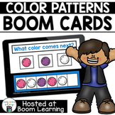 Distance Learning-  Color Patterns Boom Cards Deck
