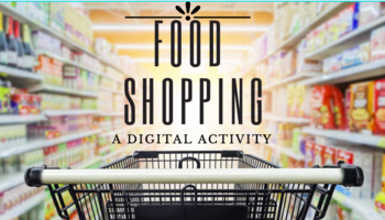 Preview of Distance Learning Community Based Instruction Supermarket Shopping Math Google