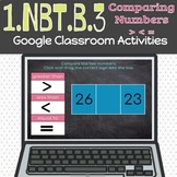 Digital Comparing 2 Digit Numbers Activities (Google Slides)