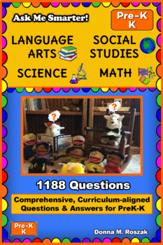 Preview of Preschool & Kindergarten Curriculum QUESTIONS -Core Content