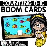 Distance Learning- Counting Practice Boom Cards Deck - Num
