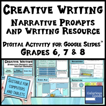 Preview of Creative Narrative Writing -  Digital Resource