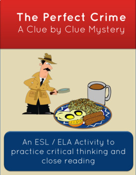 Preview of Distance Learning Critical Thinking Mystery: Perfect Crime Google Slides