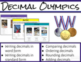 Distance Learning Decimal Olympics--Online Learning at hom