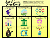 Distance Learning: Digital Ancient Greece Choice Board Men