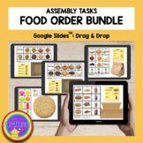 Distance Learning - Digital Food Order Bundle: Google Slid