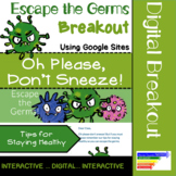 Escape the Germs: Digital Escape Room Activity for Google 