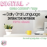 Distance Learning Digital Daily Oral Language and Vocabula