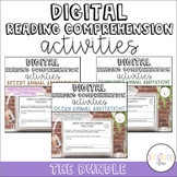 Distance Learning- Digital Reading Comprehension Activitie