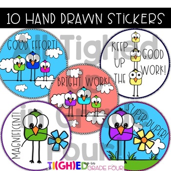 Distance Learning Digital Stickers Pack