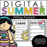 Distance Learning Digital Summer Writing Slides | Compatib