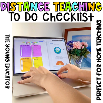Preview of Distance Learning Digital Teaching To Do