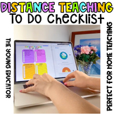 Distance Learning Digital Teaching To Do