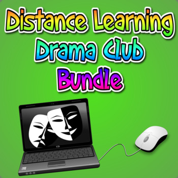 Preview of Distance Learning Drama Club Activity Bundle (Zoom/Remote/Virtual)
