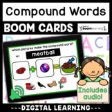Distance Learning ELA Games | Compound Words BOOM Cards