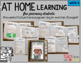 Distance Learning ELA packet Week 6 (Ideal for Primary Grades)