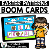 Distance Learning- Easter Patterns Boom Cards Deck