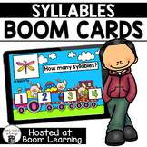 Distance Learning- Easter Syllables Boom Cards Deck
