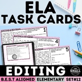 Distance Learning Editing and Revising Task Cards for Goog