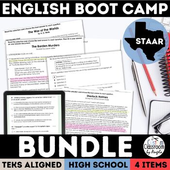 Preview of Digital English Practice tests Bundle for Google Forms™