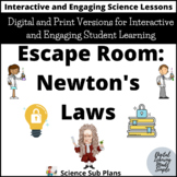 Newton's Laws - Breakout Escape Room Challenge