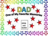 Distance Learning FREEBIE Father's Day "Reveal" Card