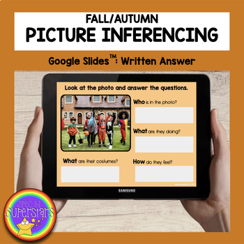 Preview of Distance Learning - Fall/Autumn Picture Inferencing: A Google Slides Activity