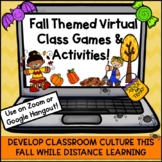 Distance Learning Fall & Halloween Virtual Games & Activit