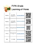 Distance Learning- Fifth Grade Learning at Home