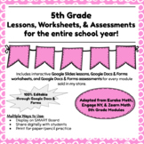 Digital & Printable Engage NY Grade 5 Math for the entire year!