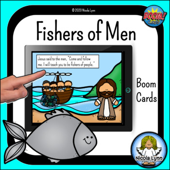 Preview of Distance Learning Fishers of Men Character Traits Boom Cards