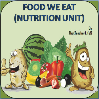 Preview of Distance Learning - Food We Eat - Nutrition Unit - Keynote Presentation