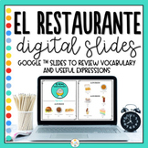 Distance Learning - Food and Restaurant in Spanish - La Comida