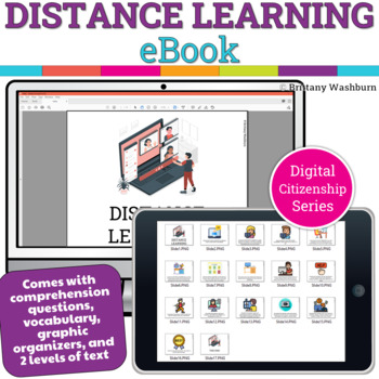 Preview of Distance Learning Freebie - Digital Citizenship eBooks Series