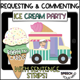 Functional Communication Boom Cards™ | Ice Cream Party | R