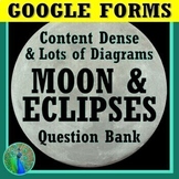 Distance Learning GOOGLE FORMS Eclipses and Moon Phases Wo