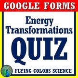Distance Learning GOOGLE FORMS Energy Transformations Quiz