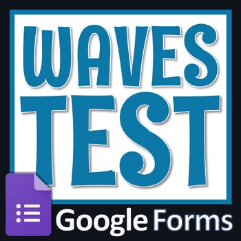 Preview of Distance Learning GOOGLE FORMS Waves Sound Light Test