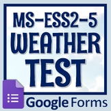 Distance Learning GOOGLE FORMS Weather Test and Climate Te