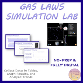 Distance Learning - Gas Laws Lab for PhET - Google Slides Report