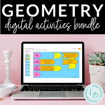 Preview of Distance Learning: Geometry Digital Activities Bundle