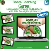 Germs: Viruses and Bacteria Boom Learning Digital Task Cards