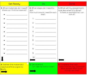 Get Ready Do Done Worksheets Teaching Resources Tpt